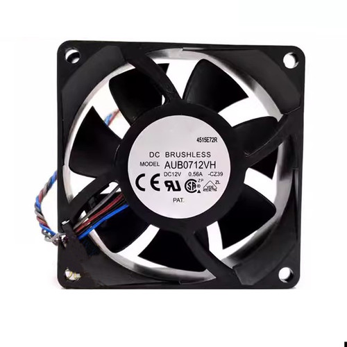 Cooling Fan For DELTA AUB0712VH-CZ39 70*70*25MM DC12V 0.56A 2lines New