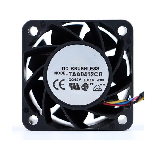 Cooling Fan For DELTA TAA0412CD-F00 40*40*20MM DC12V 0.60A 4lines New