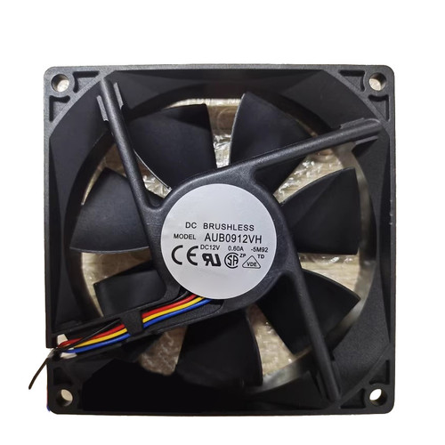 Cooling Fan For DELTA AUB0912VH-5M92 90*90*25MM DC12V 0.60A 3lines New