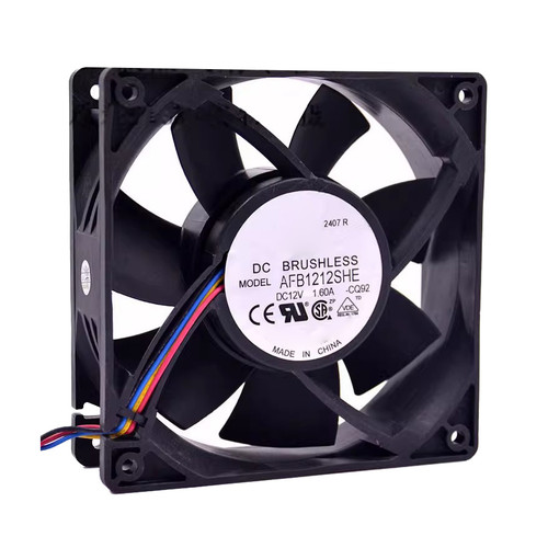 Cooling Fan For DELTA AFB1212SHE-CQ92 120*120*38MM DC12V 1.60A 2lines New