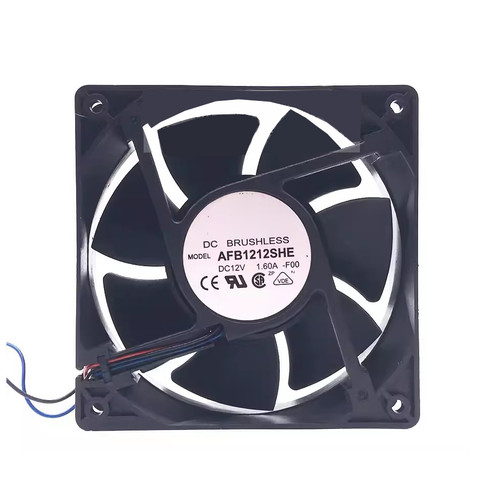 Cooling Fan For DELTA AFB1212SHE-F00 120*120*38MM DC12V 1.60A 2lines New