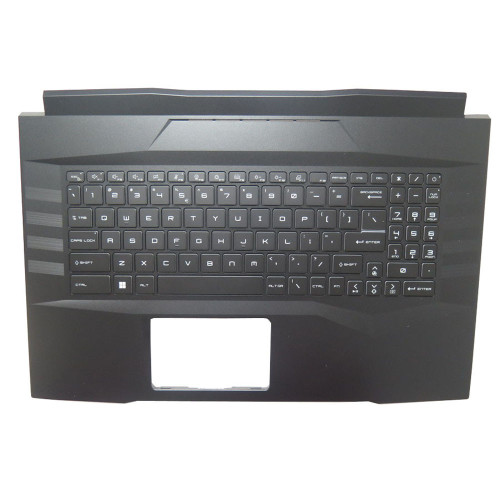 New Laptop Black PalmRest&US Keyboard For MSI Pulse GL76 MS-17L3 E2P-7L1C2XX-D37 V203222CJ2 UI New