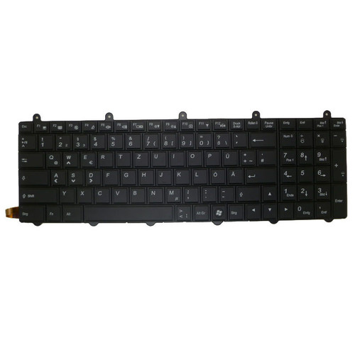 Laptop Backlit Keyboard For One P170EM German GR With Backlit Black New