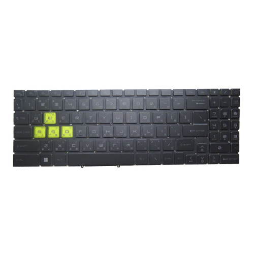 Black New Laptop Monochrome Backlit Keyboard Limited Edition For MSI Summit E16 AI Studio A1V A1VFTG A1VETG Traditional Chinese TW No Frame