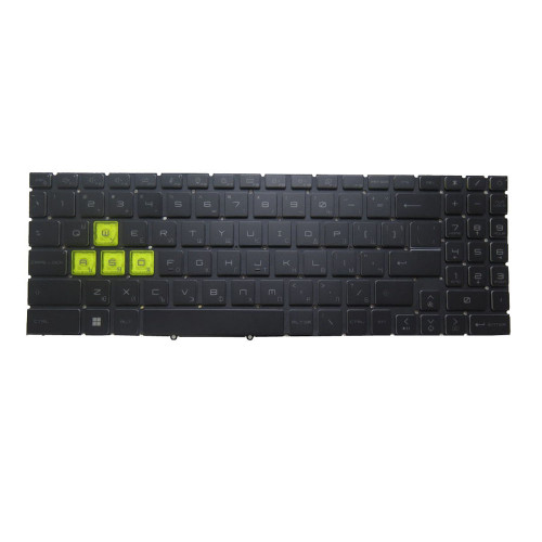 Black New Laptop No Backlit Keyboard Limited Edition For MSI Katana GF66 GF76 / Pulse GL66 GL76 Bulgaria BG No Frame