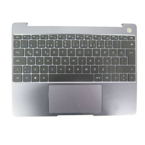 Laptop PalmRest&keyboard For HUAWEI MateBook 13 2020 AMD HN-W19R Heng-W19CR 9Z.NEWBH.00T Gray Top Case Turkish TR With Backlit With Touchpad