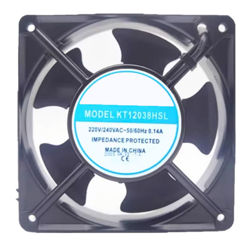 Cooling Fan For XKETAI KT12038HSL AC220-240V 0.14A 120*120*38mm New