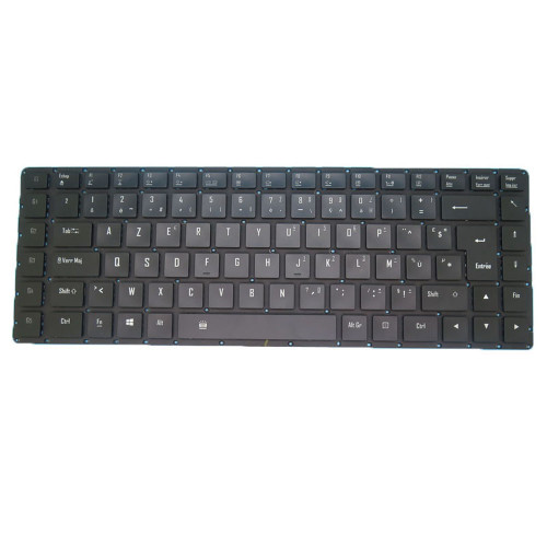 Laptop No Backlit Papert Keyboard For Gigabyte AERO 14 27703-FR640-G30S SKB1507-FR French FR Black New
