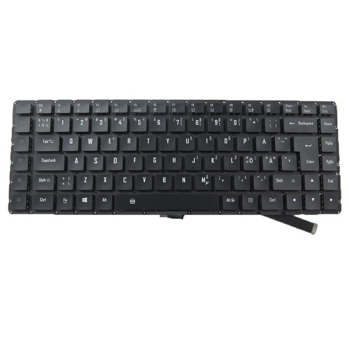 Laptop No Backlit Paper Keyboard For Gigabyte AERO 14 (GTX 1060) AERO 14-W6 Nordic NE Black New