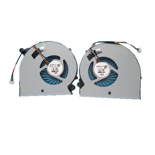 OEM Laptop CPU GPU FAN For Gigabyte AERO 15 (Aero 15-DE025B) 15 (Aero 15-DE025G) 15 (Aero 15-DE025O) 15X (15XV8-DE425PB) 15X (15XV8-NL025PB)