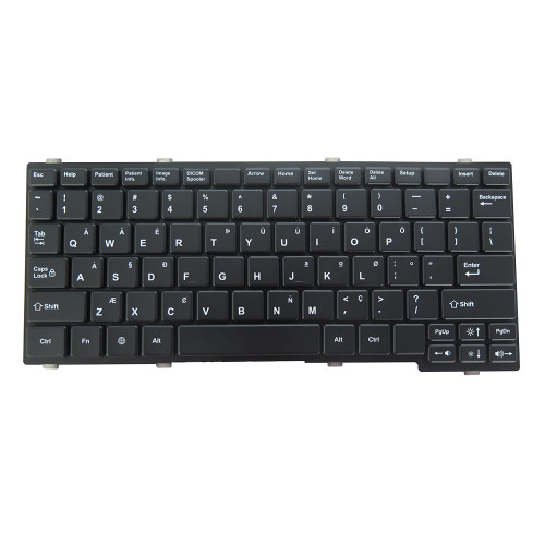 Ultrasound Machine keyboard For Samsung V113760GS CN13MI5901114 English US with Backlit Black New