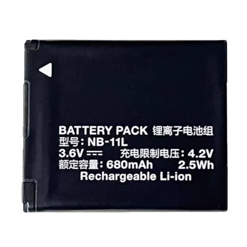 Battery For Canon NB11L NB-11L A4000 IXUS190 180 175 285 275 3.6V 680MAH 2.5WH New