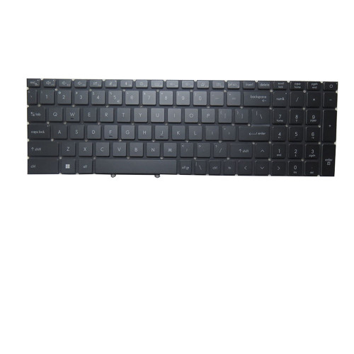 Black New Laptop Backlit Keyboard For MSI Raider 18 HX / Raider A18 HX / Stealth 18 HX AI / Stealth A18 AI+ / Titan 18 HX AI / Raider 18 HX AI / Vector A18 HX / Vector 18 HX AI / Stealth 18 AI Studio / Titan 18 HX English US No Frame