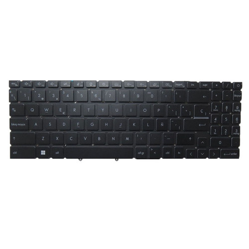 Black New Laptop No Backlit Keyboard For MSI Katana GF66 12U 12UE 12UG 12UGS 12UC 12UD 12UCO 12UCK 12UDO 12UDK 12UEO 12UEK 12UGO 12UGK 12UGSO 12UGSK Spanish SP No Frame 9Z.NK2BN.A0S