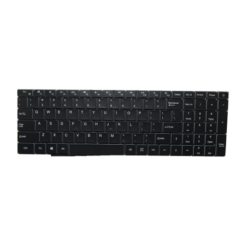 Laptop Monochrome Backlit Keyboard For HDC HY15-I3-8256 English US Black Without Frame New