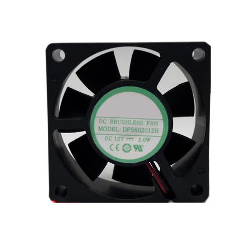 Cooling Fan For YOUNGLINN DFS602012H 6020 DC12V 2.0W 6CM 2Lines NEW