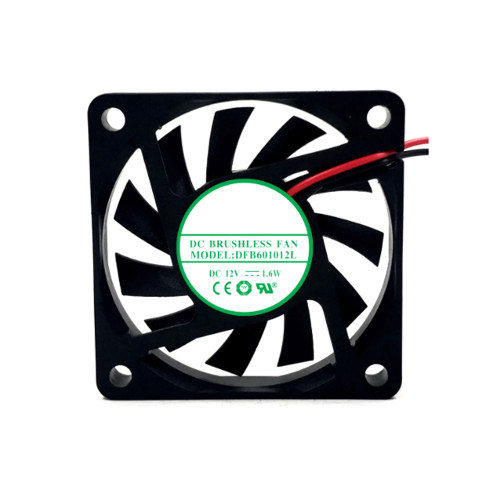 Cooling Fan For YOUNGLINN DFB601012L DC12V 1.6W 2PIN 2Lines New