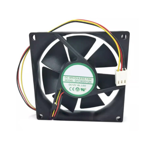 Cooling Fan For YOUNGLINN DFC802012H DC12V 2.8W 3PIN 3Lines 8020 New