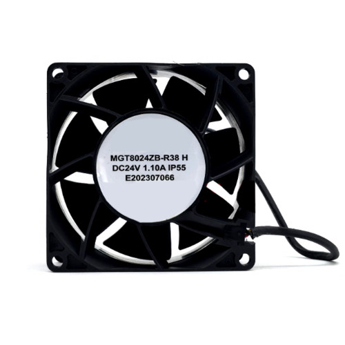 Cooling Fan MGT8024ZB-R38H 8038 DC24V 1.10A New