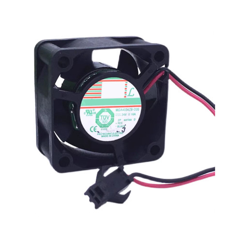 Cooling Fan For Protechnic MGA4024XB-O20 DC24V 0.16A 4020 2PIN 2Lines New
