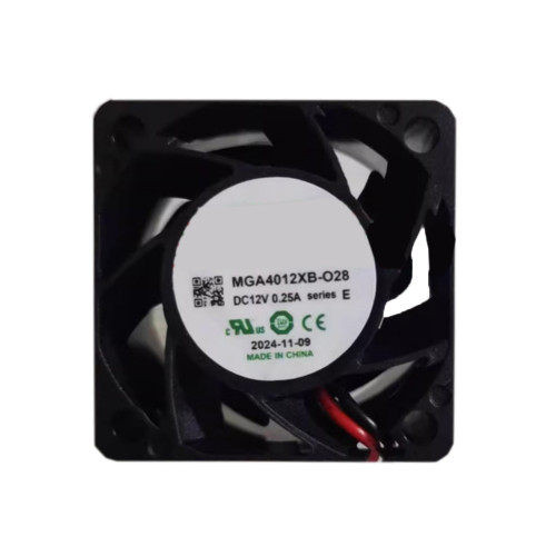 Cooling Fan For Protechnic MGA4012XB-O28 DC12V 0.25A 4CM 2Lines New