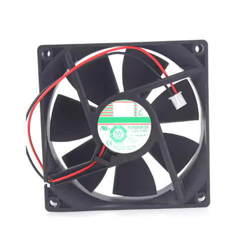 Cooling Fan For Protechnic MGA9224UB-025 24V 0.48A 9025 9CM 2PIN 2Lines New