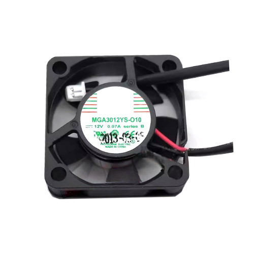 Cooling Fan For Protechnic MGA3012YS-O10 DC12V 0.07A 3010 3CM 2PIN 2Lines New