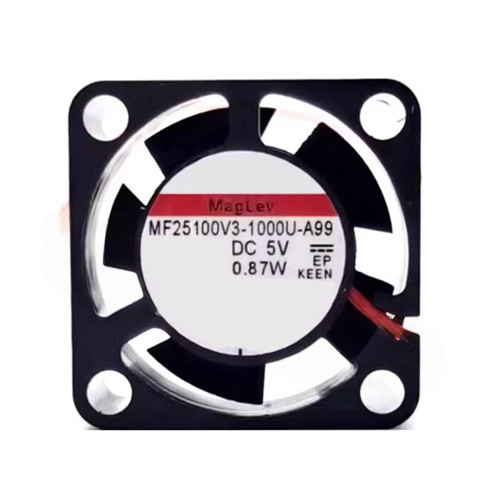Cooling Fan For SUNON MF25100V3-1000U-A99 DC5V 0.87W 2Lines New