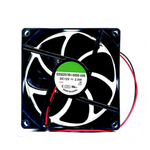 Cooling Fan For SUNON EE92251B1-0000-A99 DC12V 2.0W 2Lines New