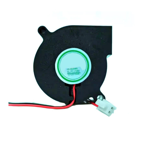 Cooling Fan PD-5025MS DC12V 0.06A 3500RPM 5CM 5025 2PIN 2Lines New
