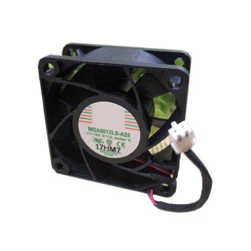 Cooling Fan For Protechnic MGA6012LS-A25 6CM 12V 0.11A 6025 2PIN 2Lines New
