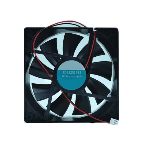 Cooling Fan TD122524B3 DC24V 3.84W 12CM 12025 2PIN 2Lines New