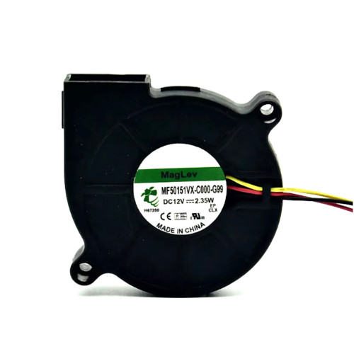 Cooling Fan For SUNON MF50151VX-C000-G99 DC12V 2.35W 5015 3Lines New