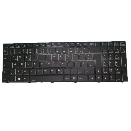 Laptop Keyboard For CLEVO V250RNB V250RNC V250RND V250RNB1 V250RNC1 V250RND1 German GR Black Frame
