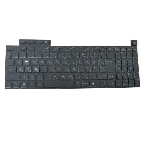 Laptop Keyboard For ASUS TUF Gaming F16 FX608J FX608JH FX608JHR FX608JM FX608JMR FX608JP FX608JPR FX608L FX608LM FX608LP Japanese JP With Backlit Black