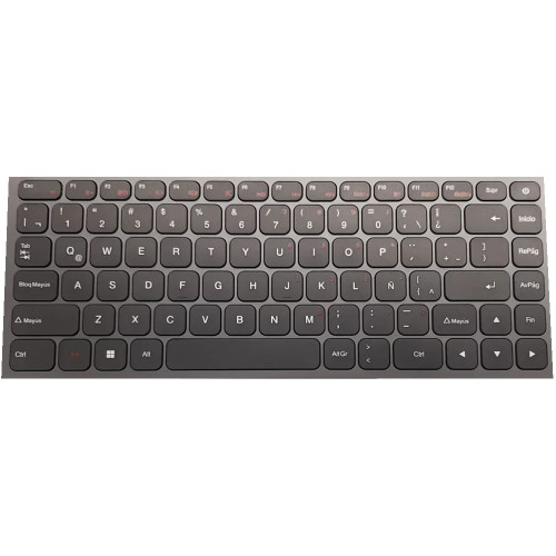 Laptop Keyboard For Noblex N14X1010 N14X1000 Spanish SP Black Without Frame Used