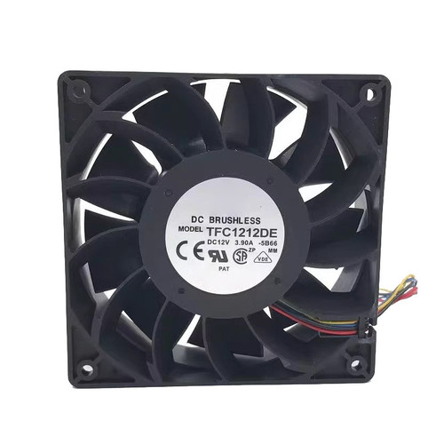 Cooling Fan For DELTA TFC1212DE-5B66 120*120*38MM DC12V 3.9A 4lines New