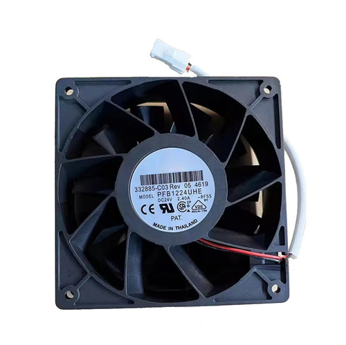 Cooling Fan For DELTA PFB1224UHE-8F55 120*120*38MM DC24V 2.40A 2lines New