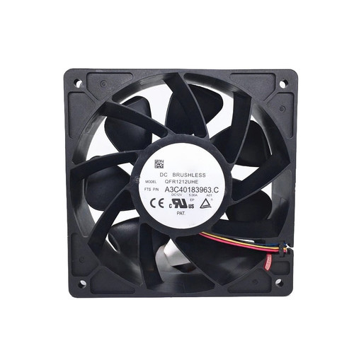 Cooling Fan For DELTA QFR1212UHE-A01 QFR1212UHE A01 120*120*38MM DC12V 5.00A 4lines New
