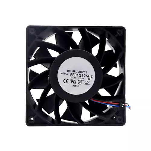 Cooling Fan For DELTA FFB1212SHE-S01T 120*120*38MM DC12V 2.25A 2lines New
