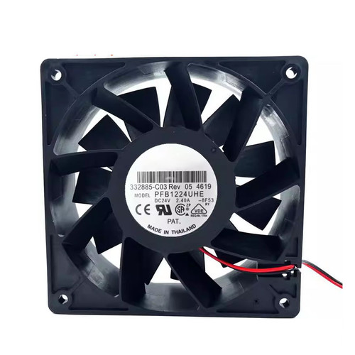 Cooling Fan For DELTA PFB1224UHE-8F53 120*120*38MM DC24V 2.40A 3lines New
