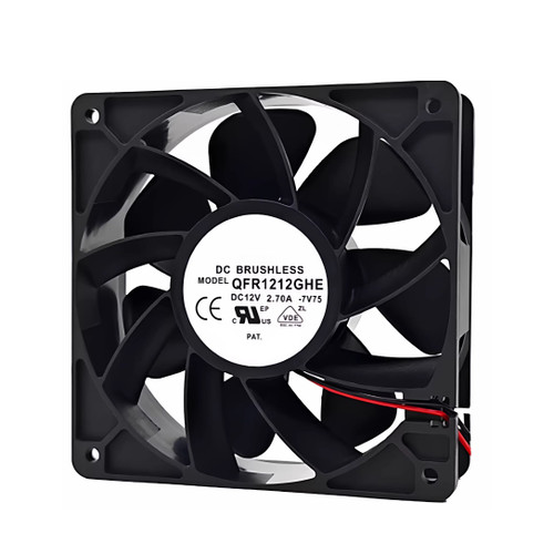 Cooling Fan For DELTA QFR1212GHE-7V75 120*120*38MM DC12V 2.70A 4lines New