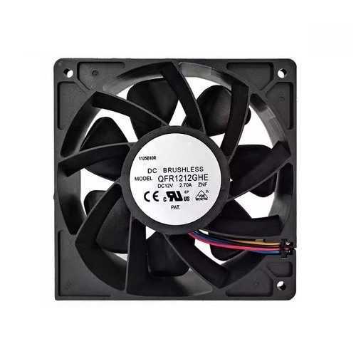 Cooling Fan For DELTA QFR1212GHE-ZNF QFR1212GHE ZNF 120*120*38MM DC12V 2.70A 2lines New
