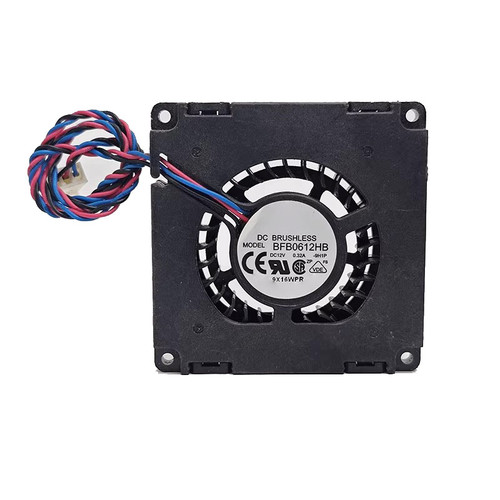 Cooling Fan For DELTA BFB0612HB-9H1P 60*60*15MM DC12V 0.32A 3lines New