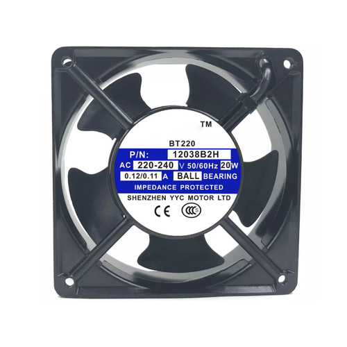 Cooling Fan For Maxair BT220 12038B2H AC220-240V 20W 0.12/0.11A New