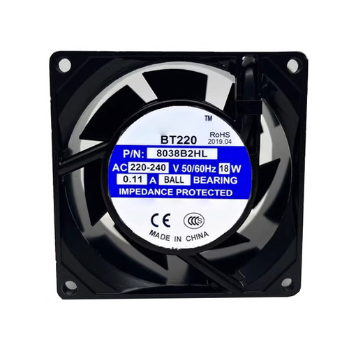 Cooling Fan For Maxair BT220 8038B2HL AC220-240V 18W 0.11A New