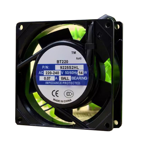 Cooling Fan For Maxair BT220 9225B2HL AC220-240V 14W 0.07A 9CM New