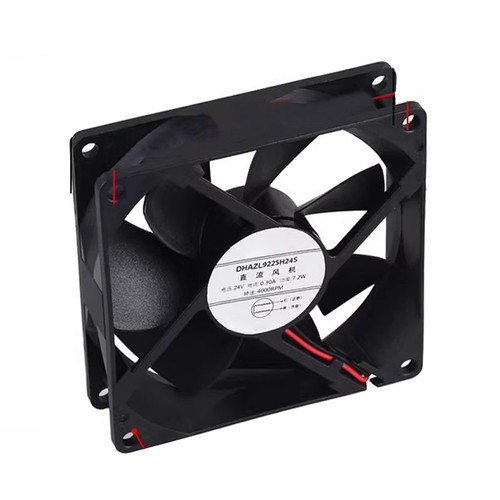 Cooling Fan For DELIXI DHAZL9225H24S 92*92*25MM 24V 0.30A 7.2W 2lines New