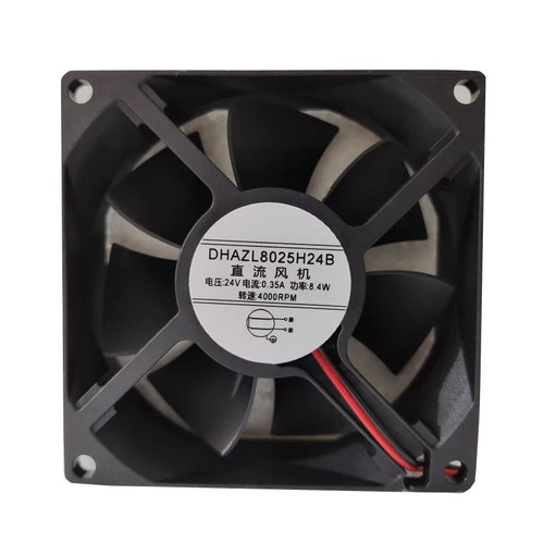 Cooling Fan For DELIXI DHAZL8025H24B 80*80*25MM DC24V 0.35A 8.4W 2lines New