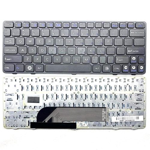 Laptop Keyboard For ECS 82B382-FP8102 English US Black With Frame